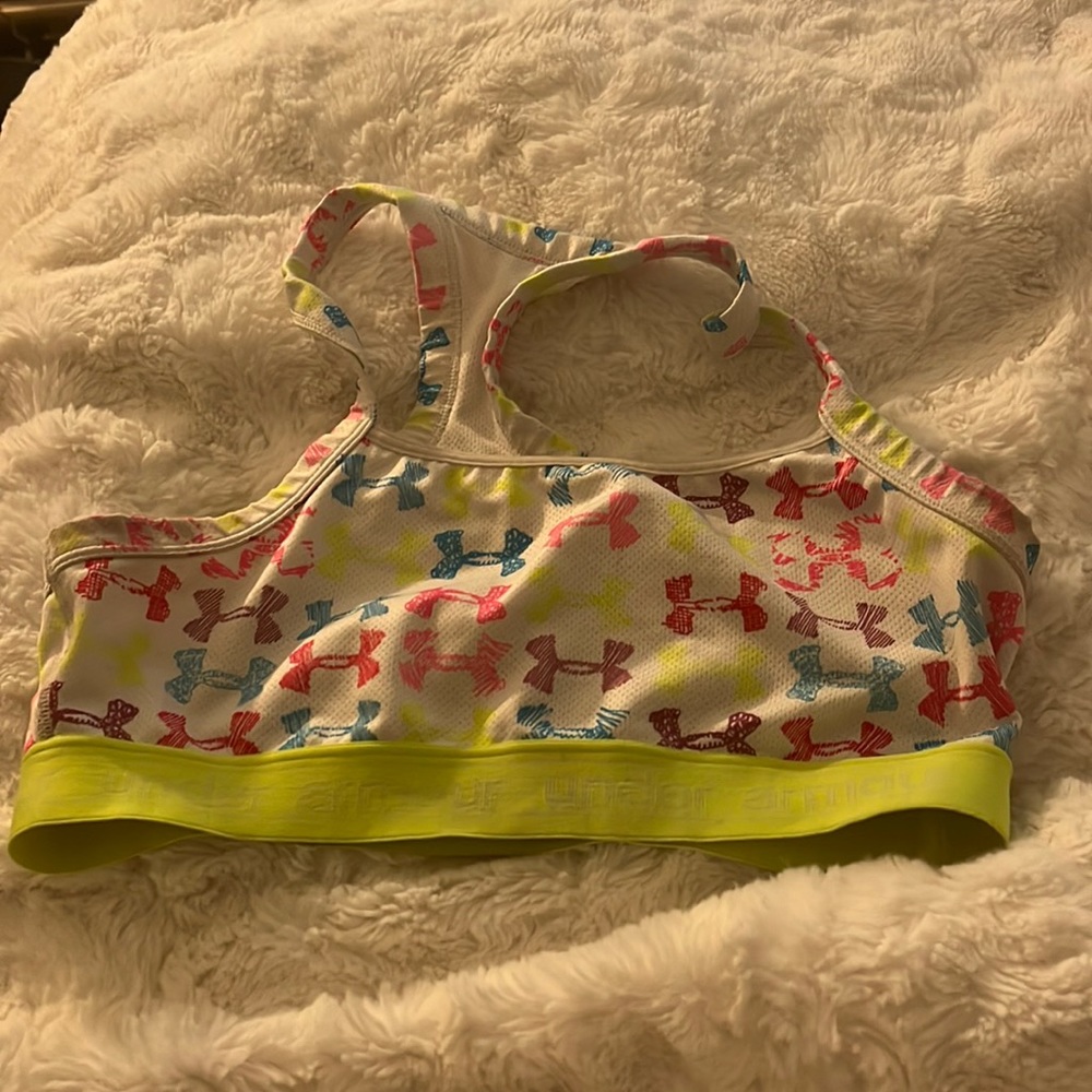 Under armour small sports bra